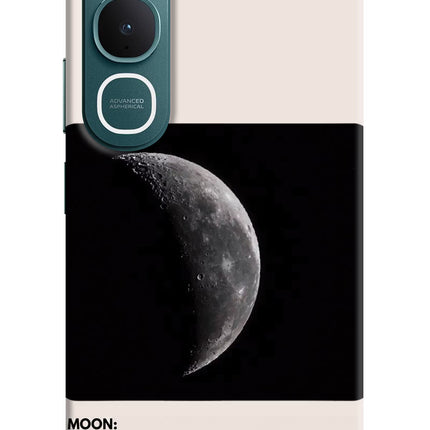 Moon Phase Vivo Y31 5G Hard Case Back Cover by Casekaro