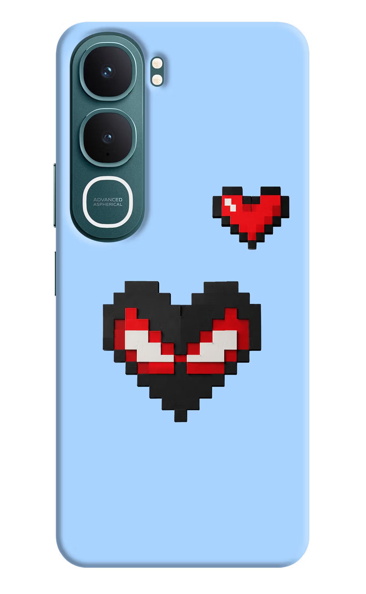 Peter Heart Vivo Y31 5G Back Cover