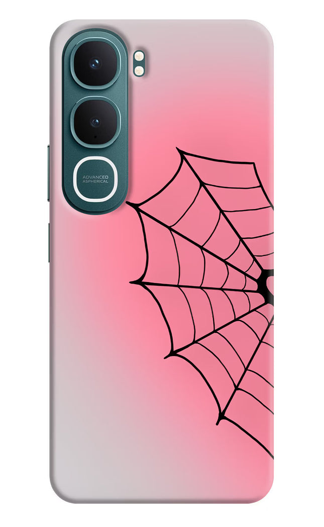 Pink Web Vivo Y31 5G Hard Case Back Cover by Casekaro