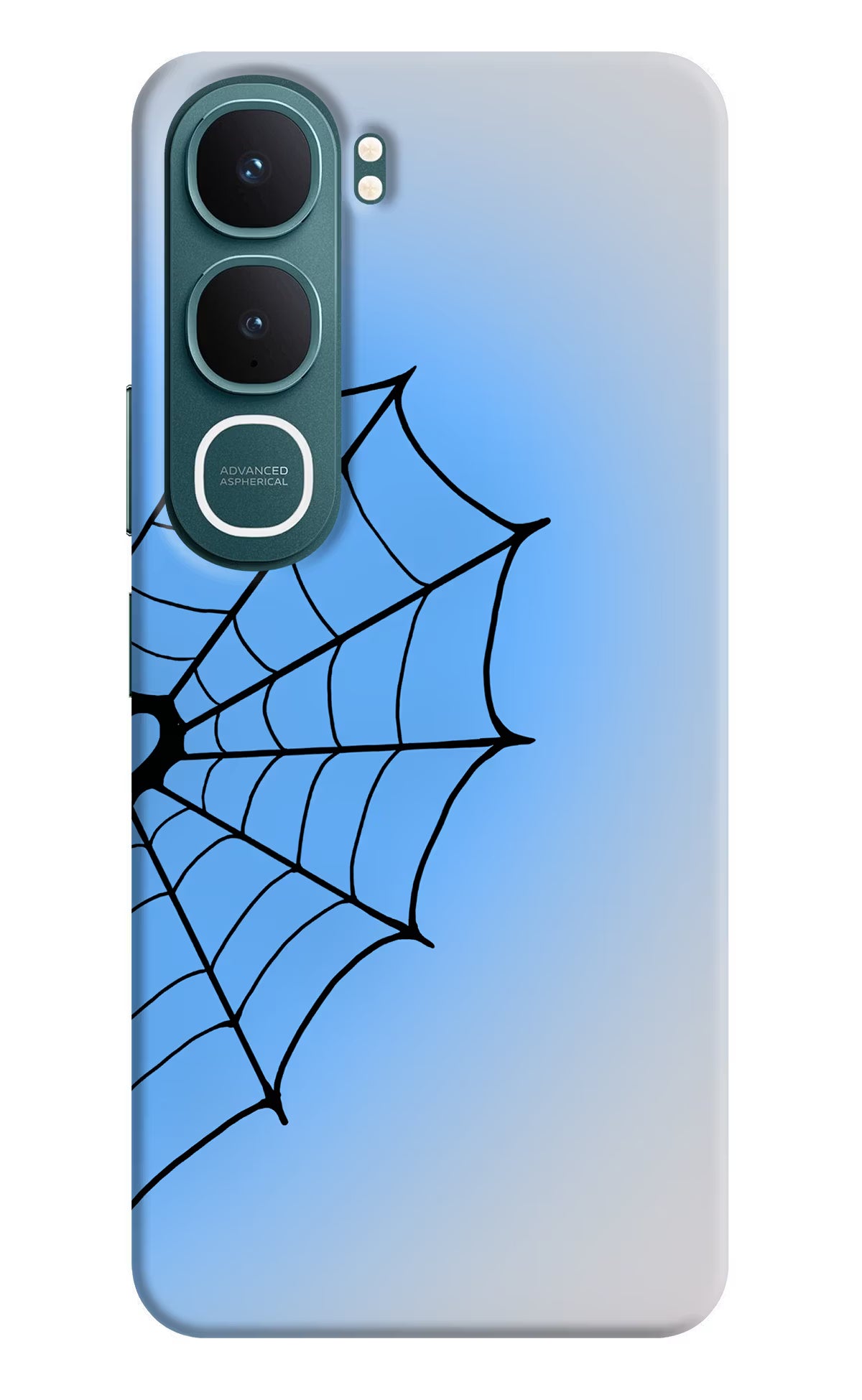 Blue Web Vivo Y31 5G Back Cover