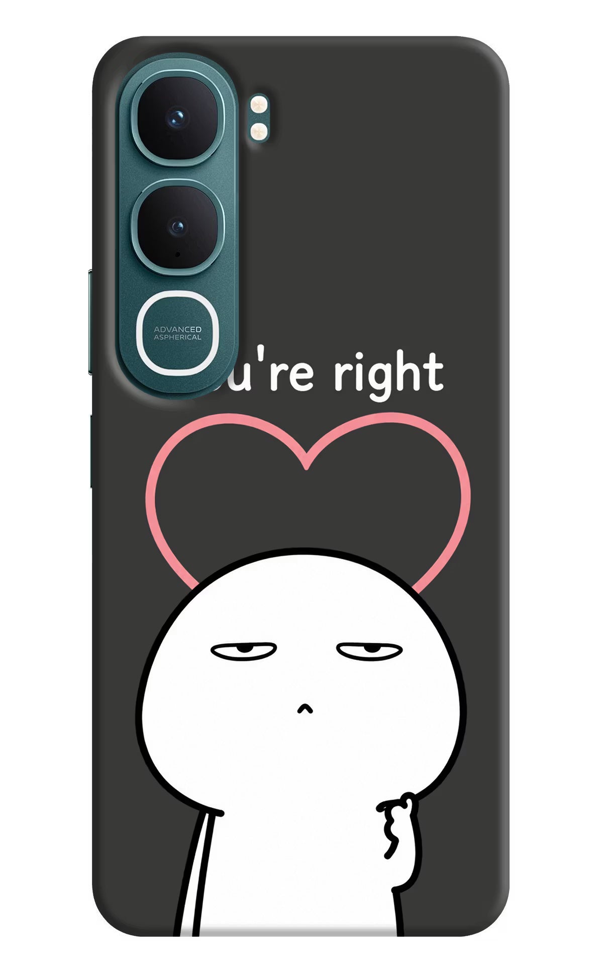 You're Right Vivo Y31 5G Back Cover
