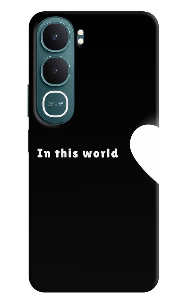 This World Vivo Y31 5G Hard Case Back Cover by Casekaro