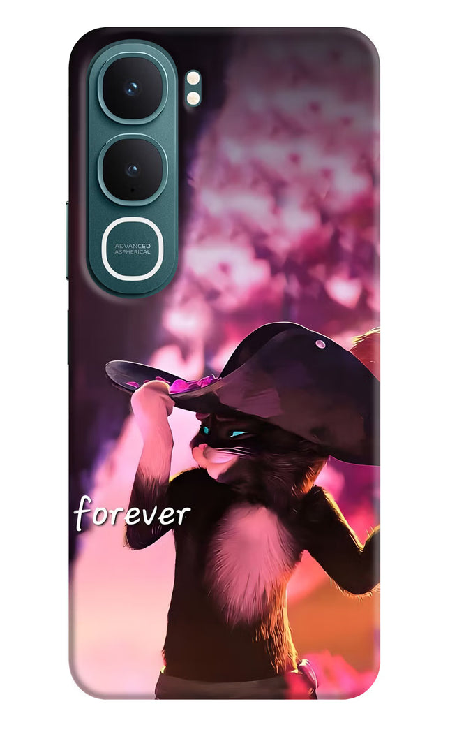 Forever Cat Vivo Y31 5G Hard Case Back Cover by Casekaro