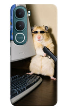 Hacker Hamster Vivo Y31 5G Hard Case Back Cover by Casekaro