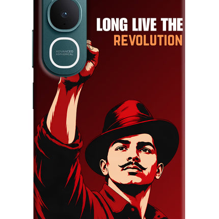 Bhagat Singh Revolution Vivo Y31 5G Hard Case Back Cover by Casekaro