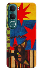 Pop Cat Vivo Y31 5G Hard Case Back Cover by Casekaro
