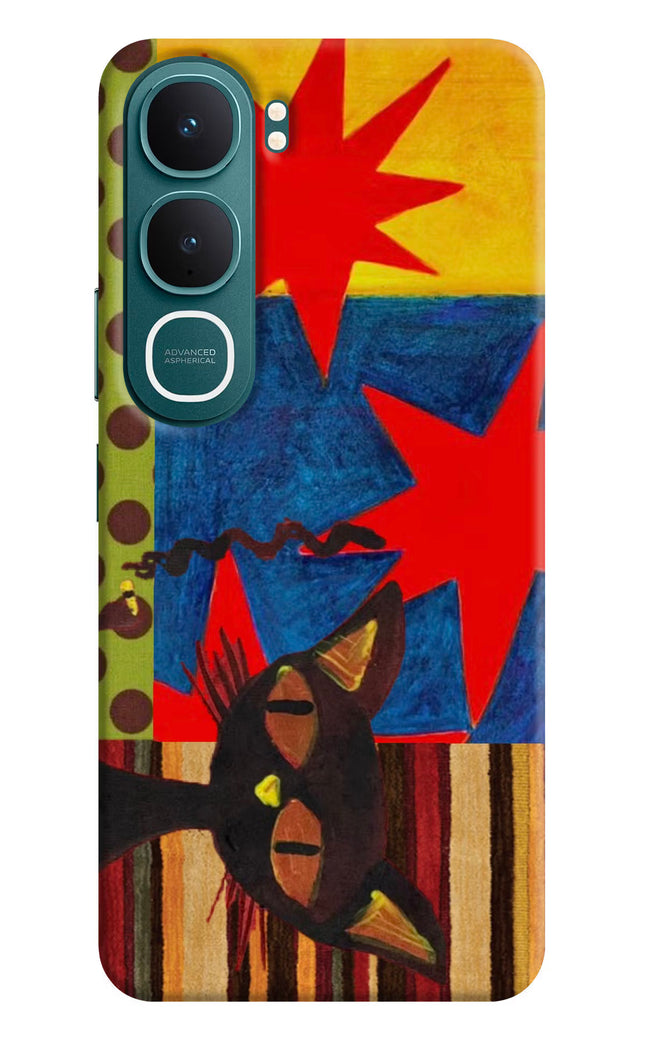 Pop Cat Vivo Y31 5G Hard Case Back Cover by Casekaro