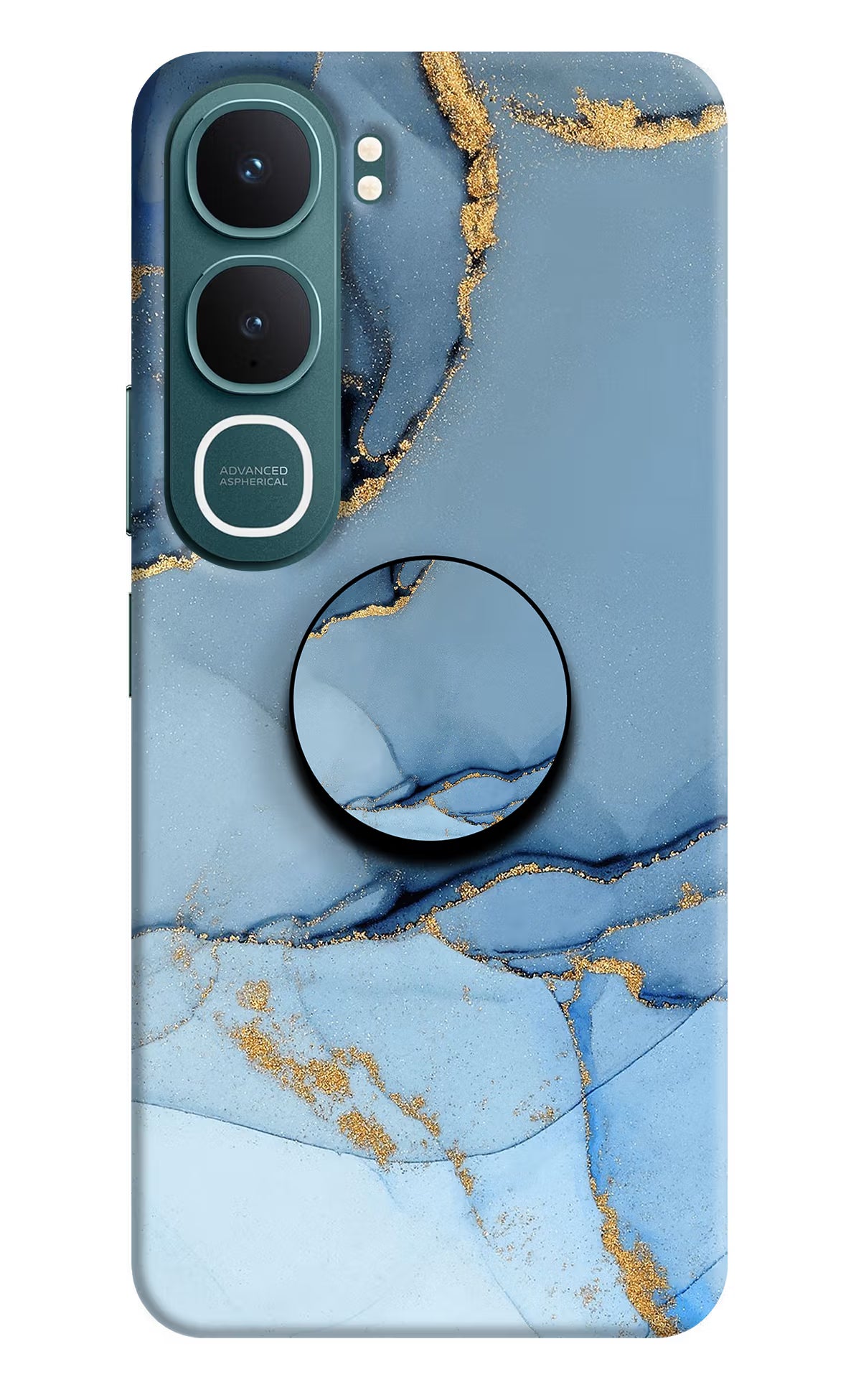 Blue Marble Vivo Y31 5G Pop Case by Casekaro