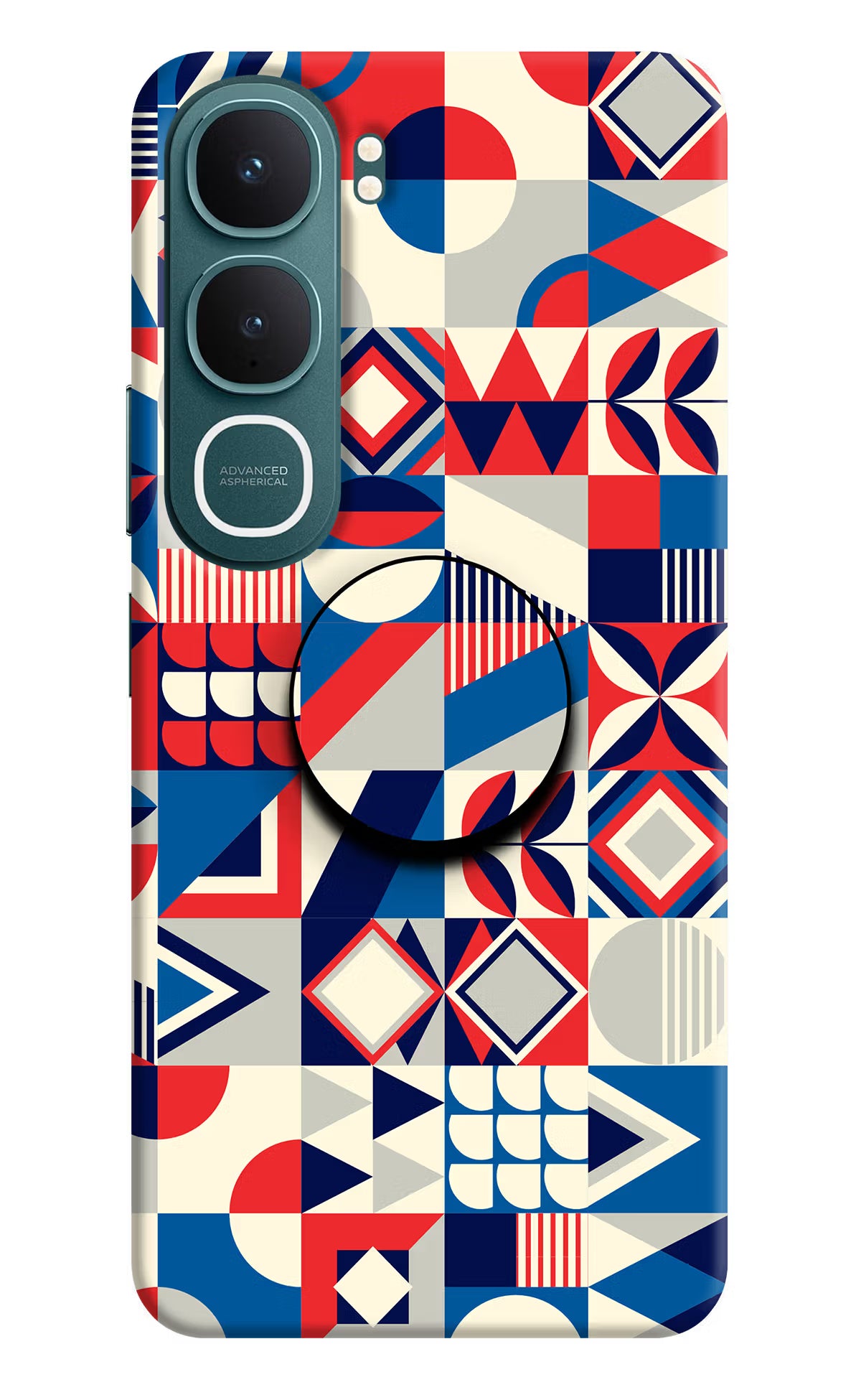Colorful Pattern Vivo Y31 5G Pop Case by Casekaro