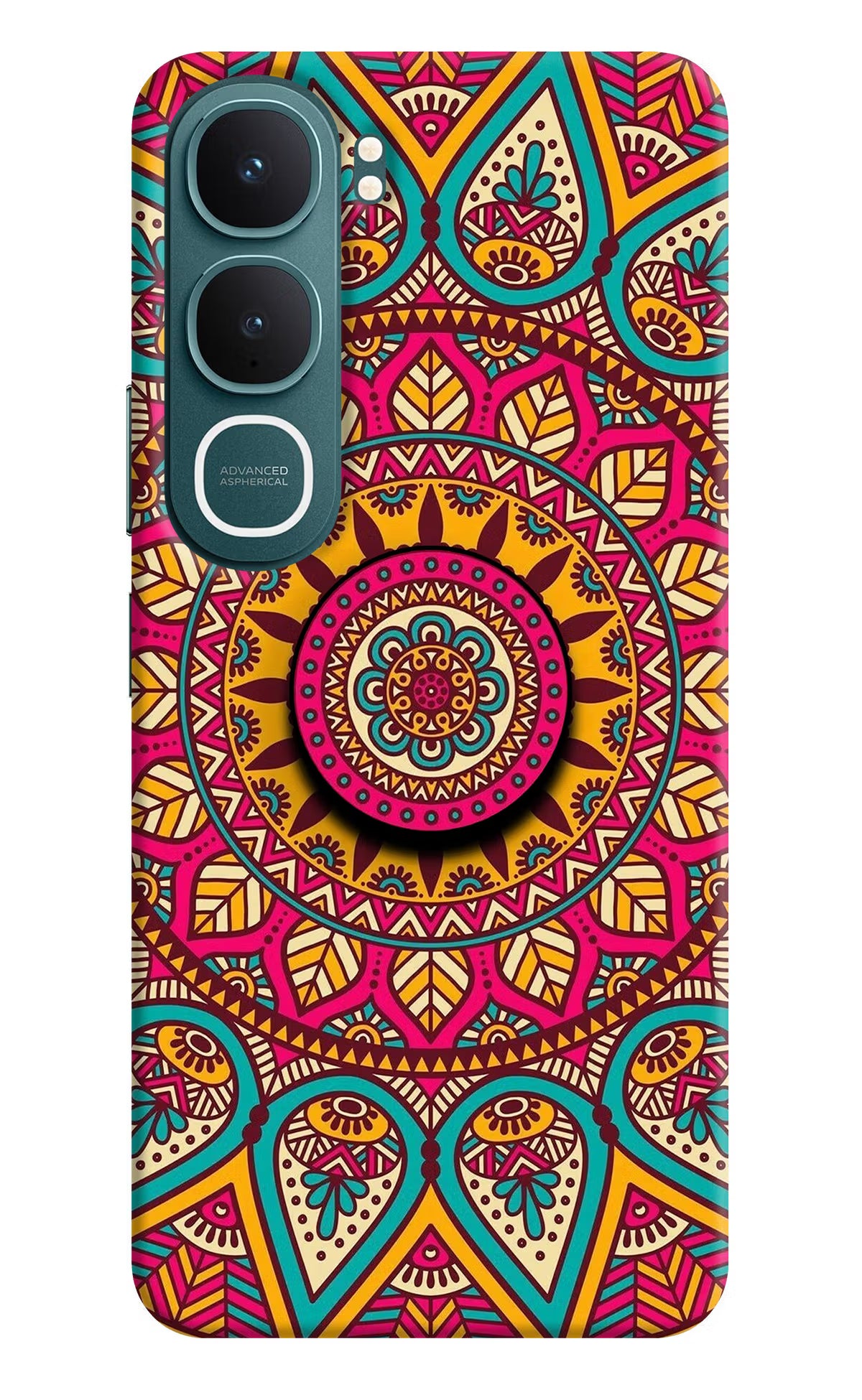 Mandala Vivo Y31 5G Pop Case by Casekaro