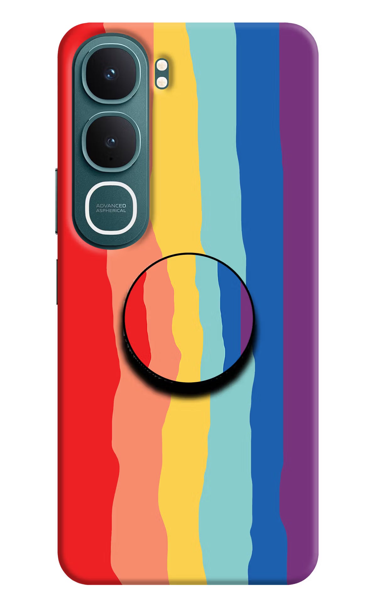 Rainbow Vivo Y31 5G Pop Case by Casekaro