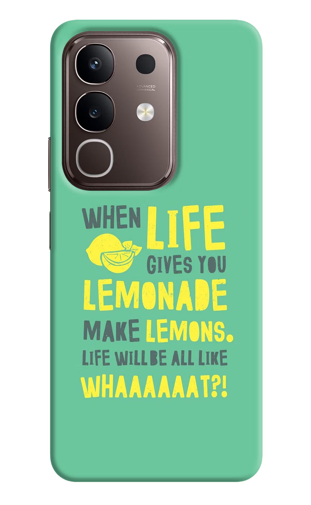 Quote Vivo Y31 Pro 5G Hard Case Back Cover by Casekaro