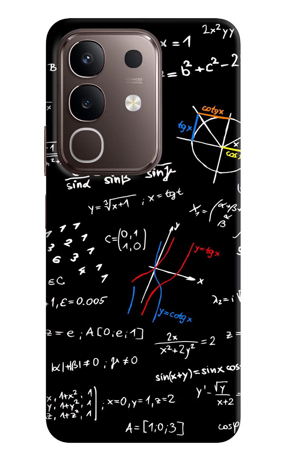 Mathematics Formula Vivo Y31 Pro 5G Hard Case Back Cover by Casekaro