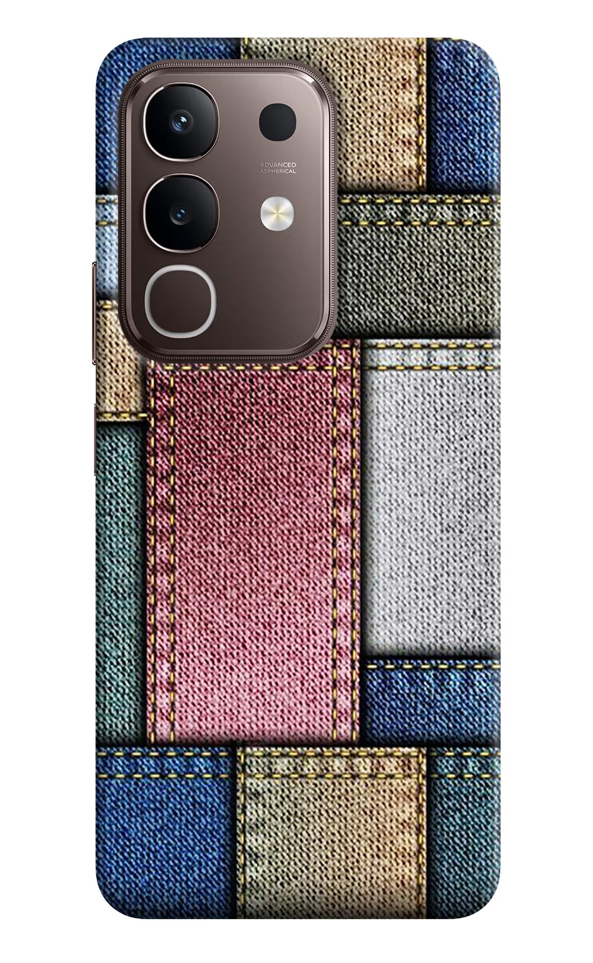 Multicolor Jeans Vivo Y31 Pro 5G Hard Case Back Cover by Casekaro