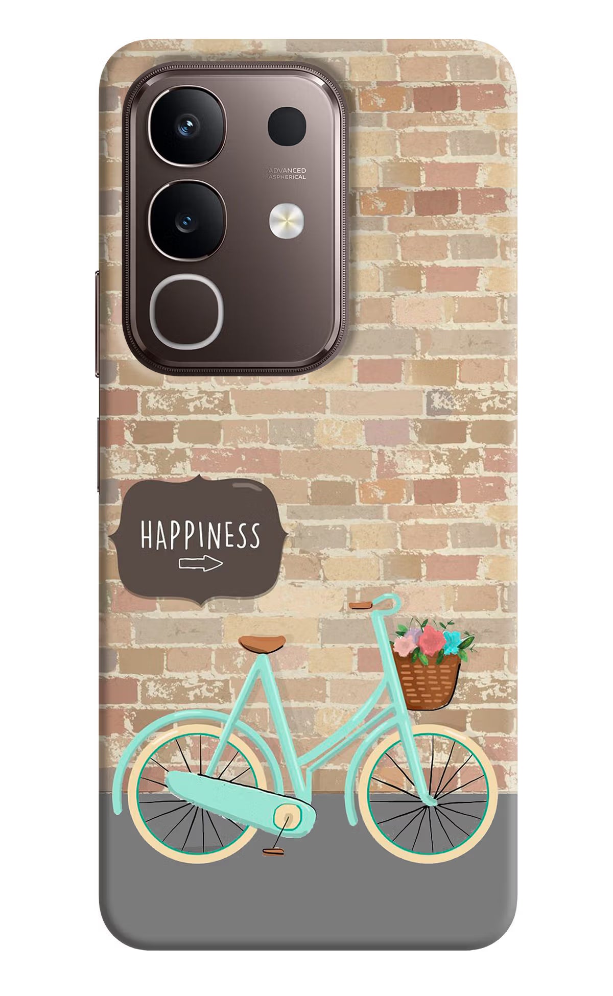Happiness Artwork Vivo Y31 Pro 5G Hard Case Back Cover by Casekaro