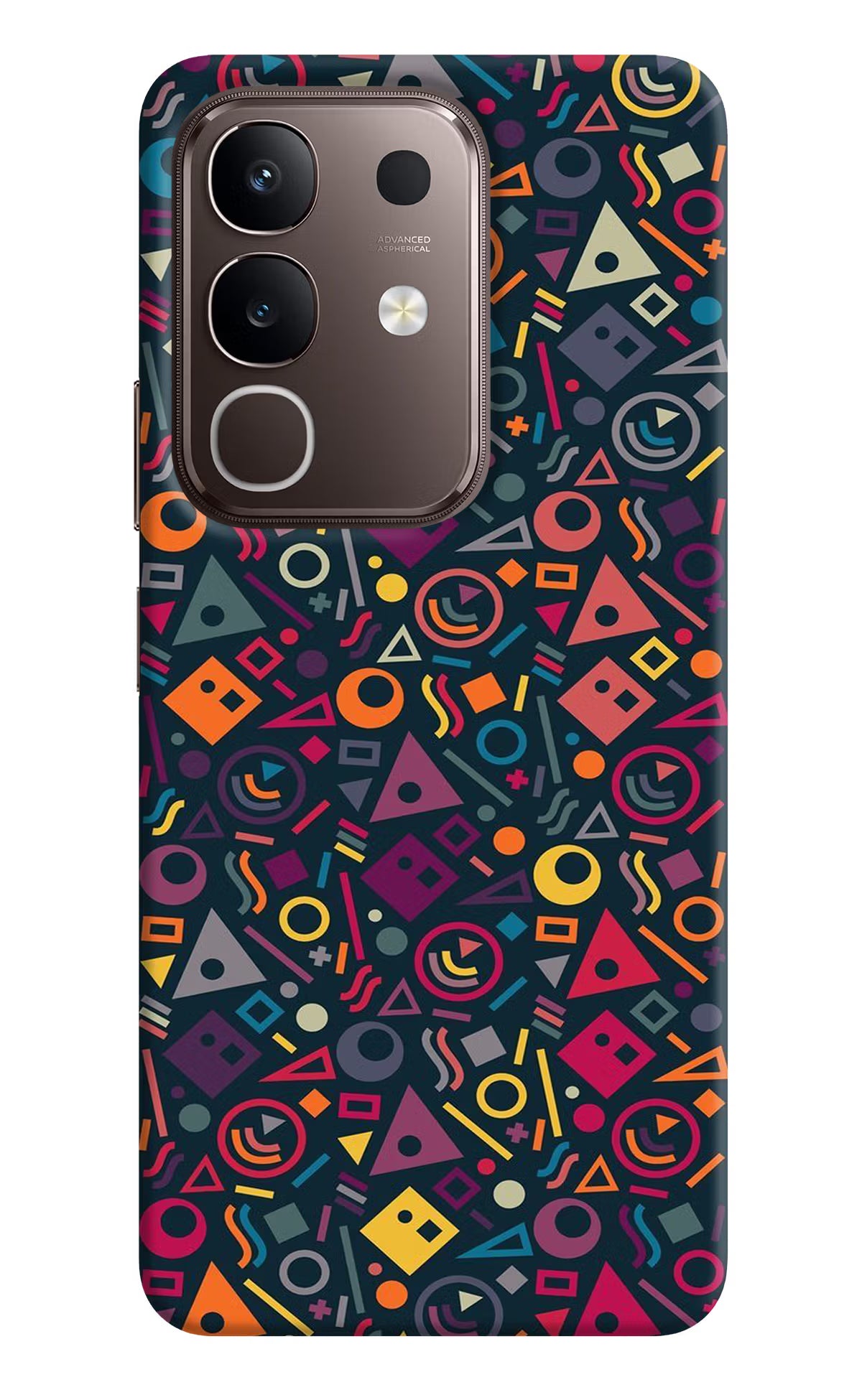 Geometric Abstract Vivo Y31 Pro 5G Hard Case Back Cover by Casekaro