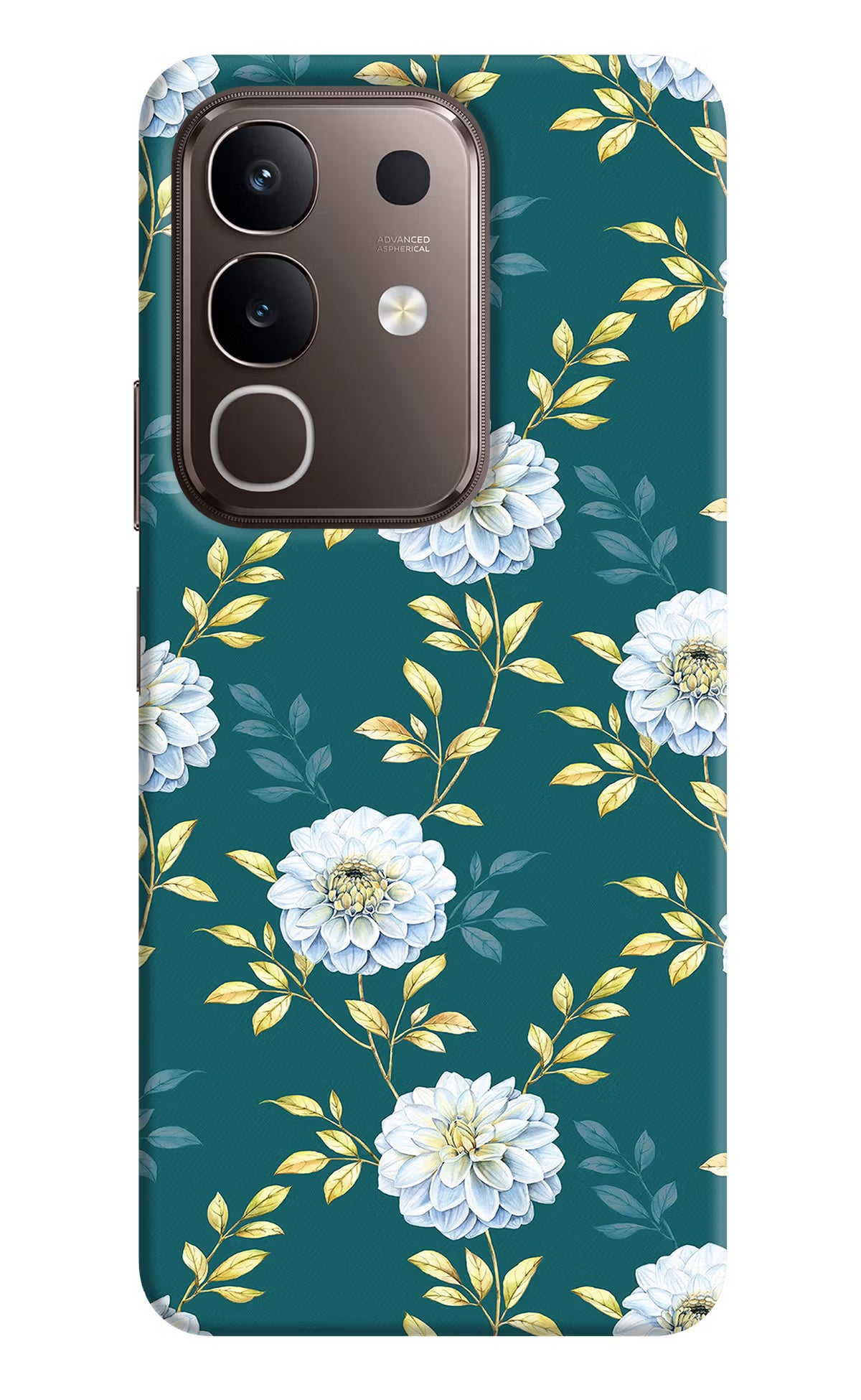 Flowers Vivo Y31 Pro 5G Hard Case Back Cover by Casekaro