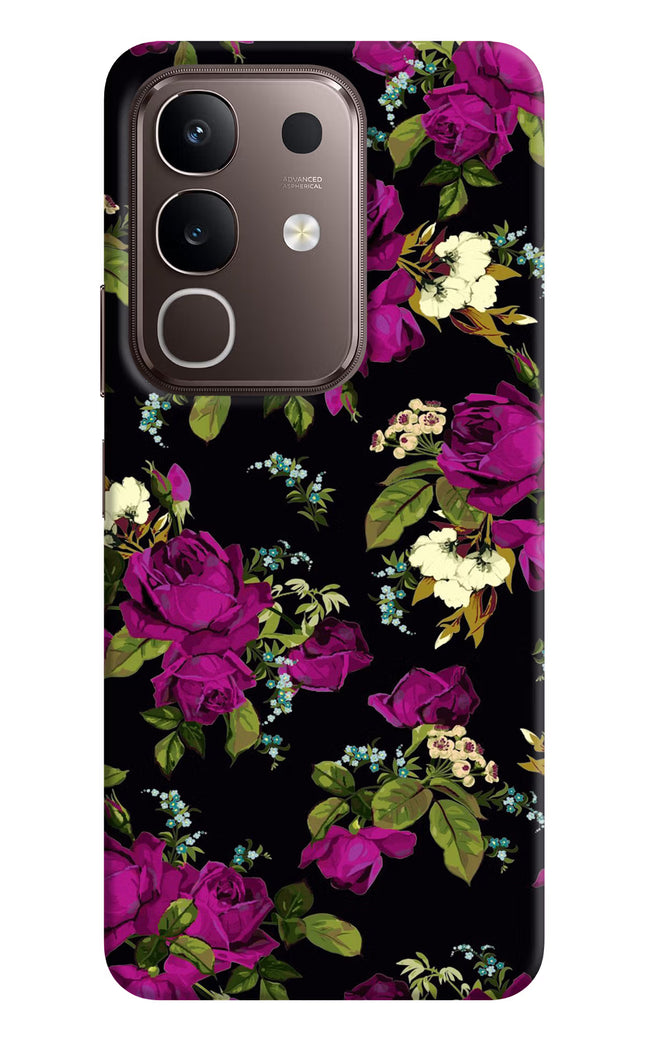Flowers Vivo Y31 Pro 5G Hard Case Back Cover by Casekaro