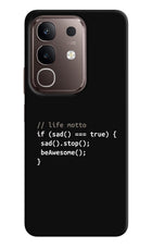 Life Motto Code Vivo Y31 Pro 5G Hard Case Back Cover by Casekaro