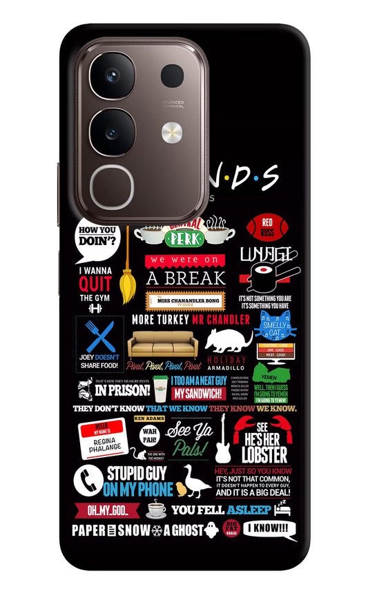 FRIENDS Vivo Y31 Pro 5G Hard Case Back Cover by Casekaro