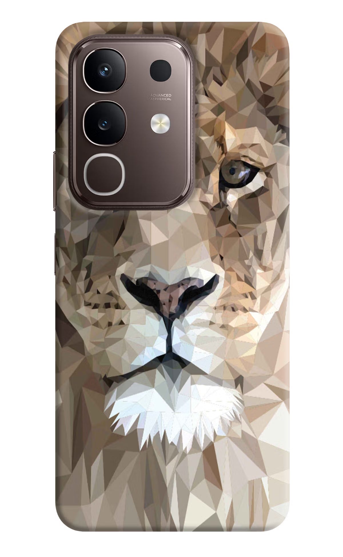 Lion Art Vivo Y31 Pro 5G Hard Case Back Cover by Casekaro