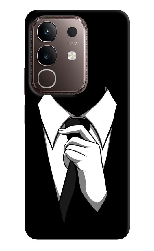 Black Tie Vivo Y31 Pro 5G Hard Case Back Cover by Casekaro