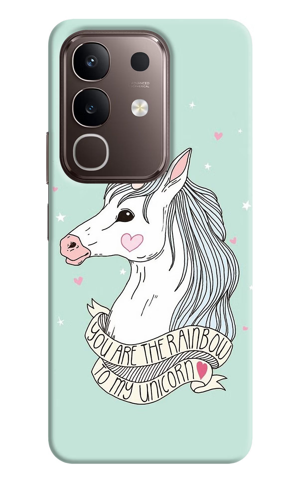 Unicorn Wallpaper Vivo Y31 Pro 5G Hard Case Back Cover by Casekaro