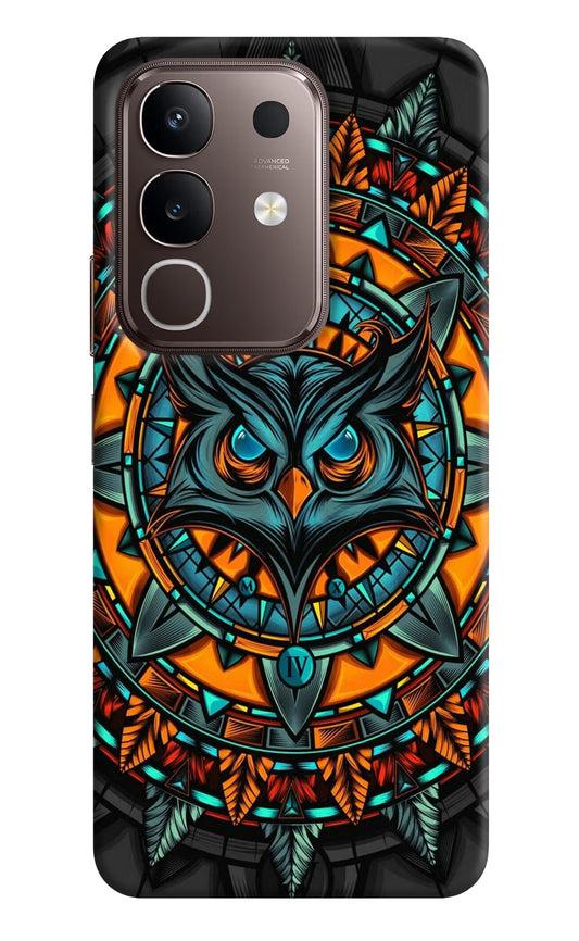 Angry Owl Art Vivo Y31 Pro 5G Hard Case Back Cover by Casekaro