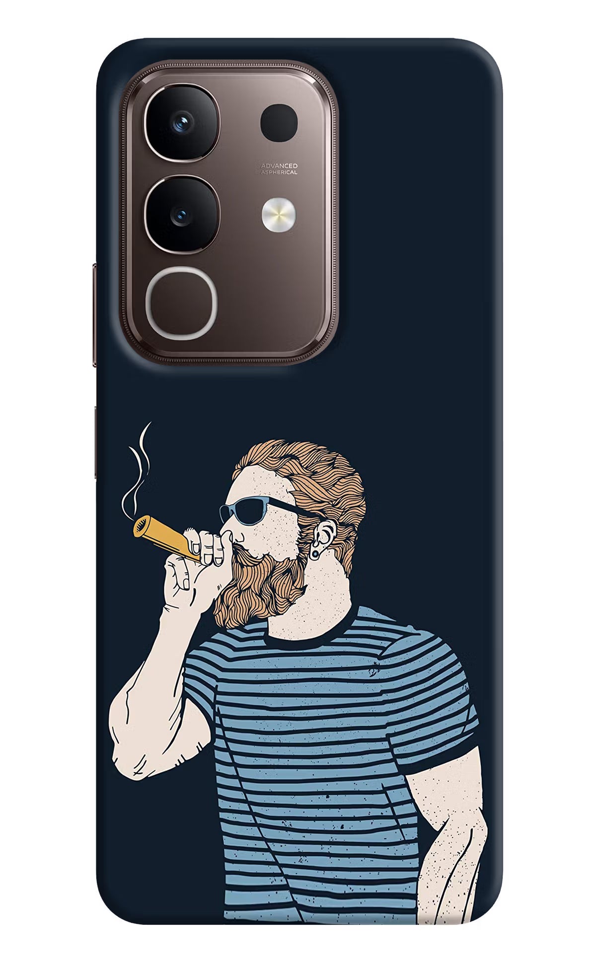 Smoking Vivo Y31 Pro 5G Hard Case Back Cover by Casekaro