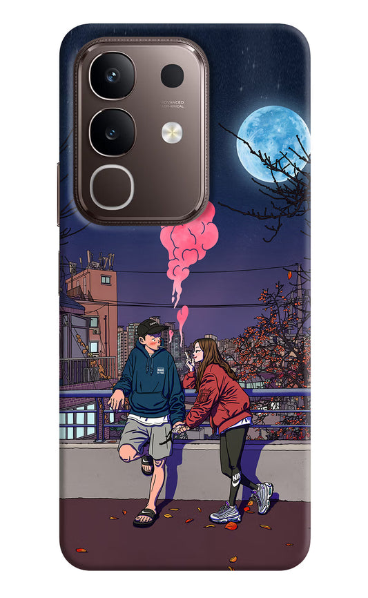 Chilling Couple Vivo Y31 Pro 5G Hard Case Back Cover by Casekaro