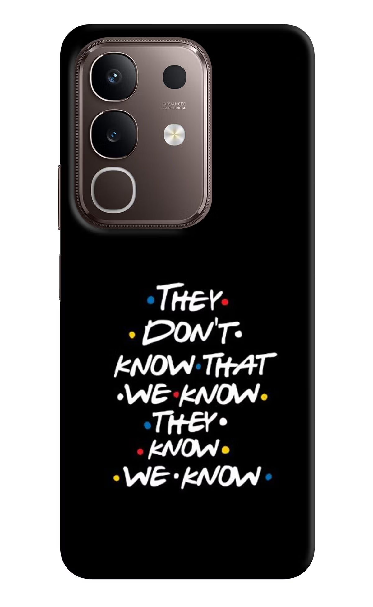FRIENDS Dialogue Vivo Y31 Pro 5G Hard Case Back Cover by Casekaro