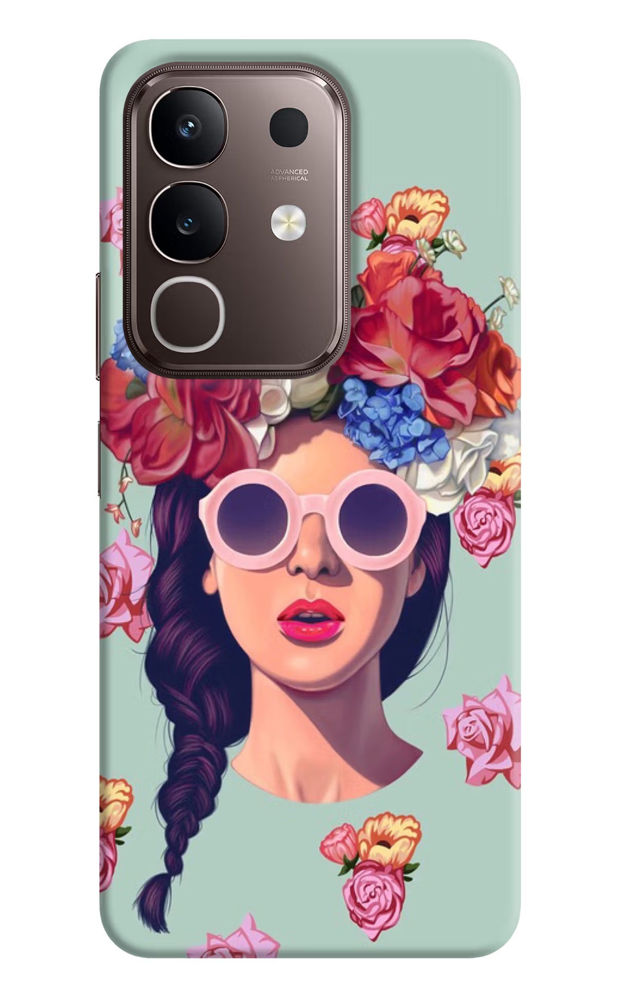 Pretty Girl Vivo Y31 Pro 5G Hard Case Back Cover by Casekaro