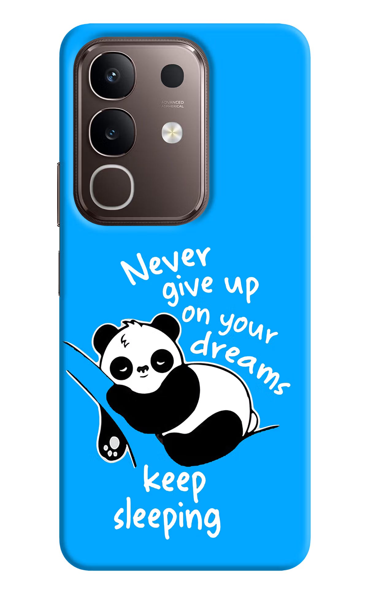 Keep Sleeping Vivo Y31 Pro 5G Hard Case Back Cover by Casekaro