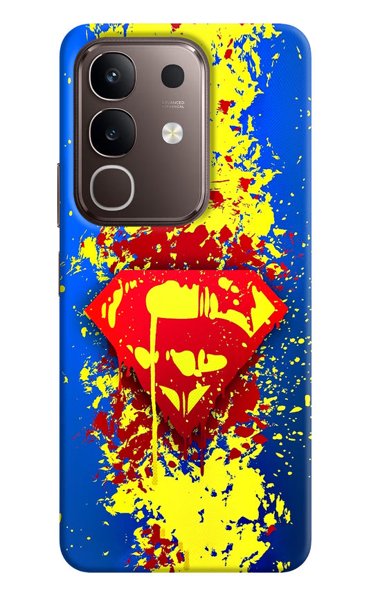 Superman logo Vivo Y31 Pro 5G Hard Case Back Cover by Casekaro