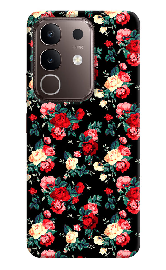 Rose Pattern Vivo Y31 Pro 5G Hard Case Back Cover by Casekaro
