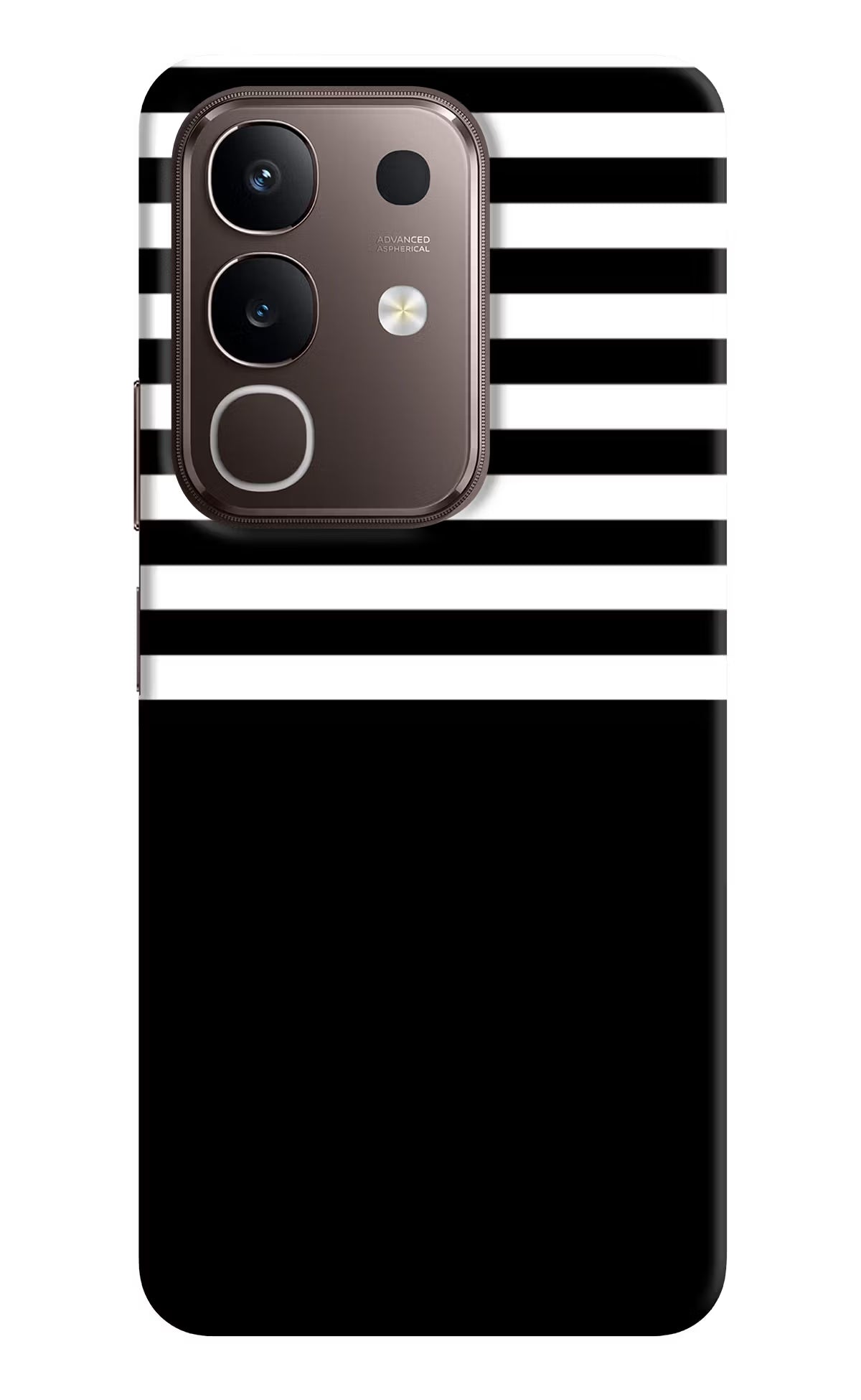 Black and White Print Vivo Y31 Pro 5G Hard Case Back Cover by Casekaro