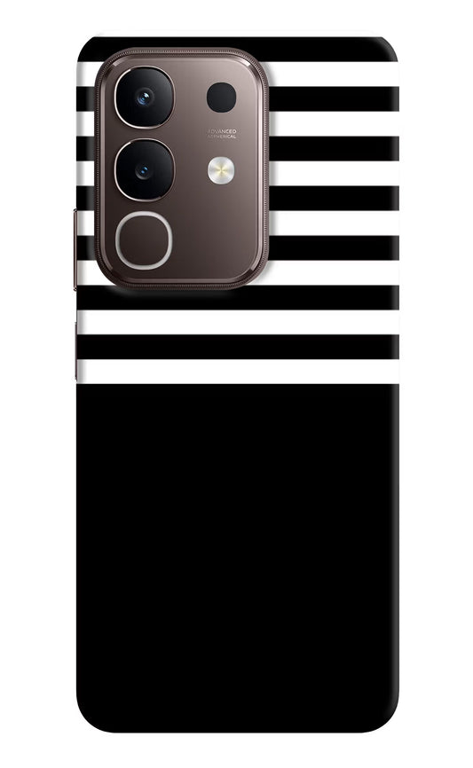 Black and White Print Vivo Y31 Pro 5G Hard Case Back Cover by Casekaro