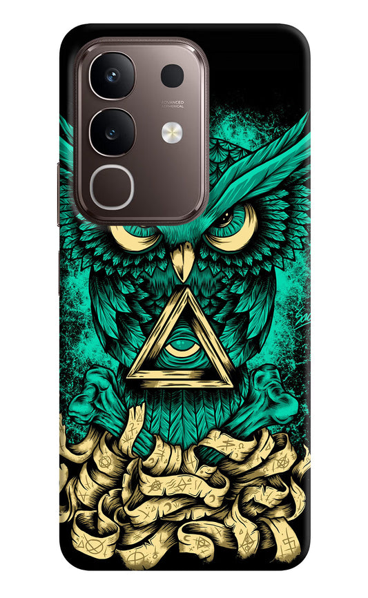 Green Owl Vivo Y31 Pro 5G Hard Case Back Cover by Casekaro