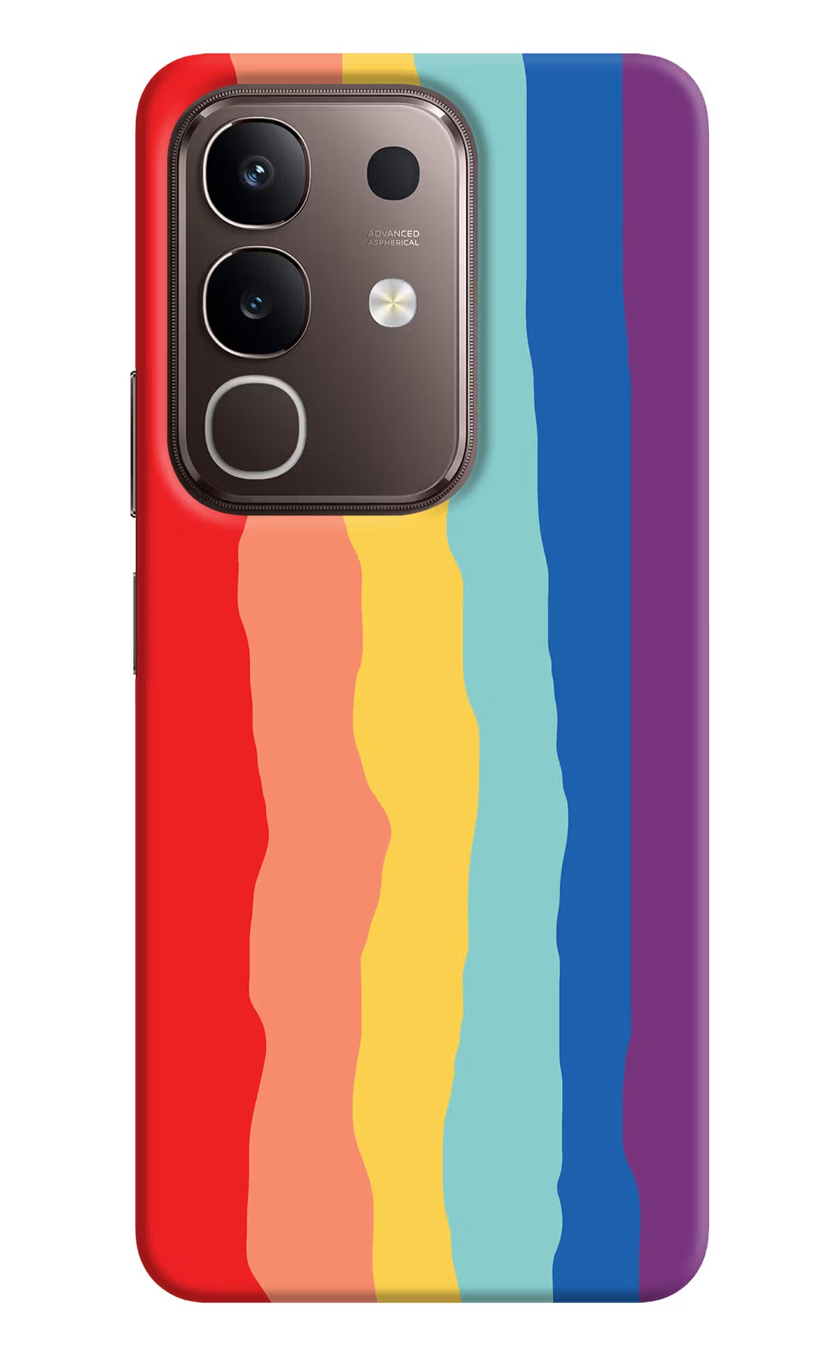 Rainbow Vivo Y31 Pro 5G Hard Case Back Cover by Casekaro