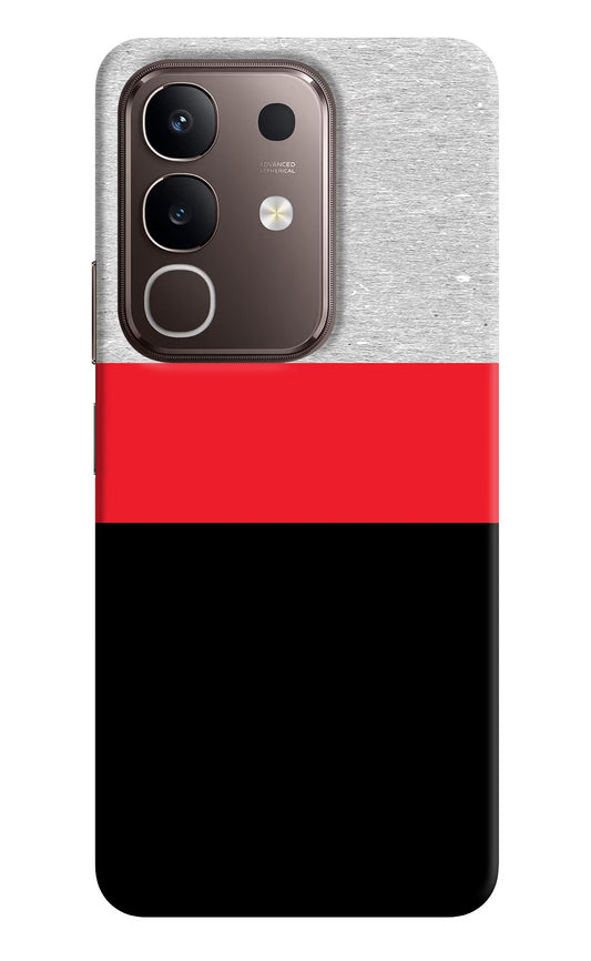 Tri Color Pattern Vivo Y31 Pro 5G Hard Case Back Cover by Casekaro