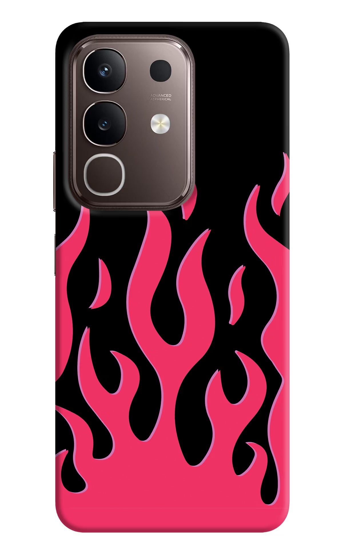 Fire Flames Vivo Y31 Pro 5G Hard Case Back Cover by Casekaro