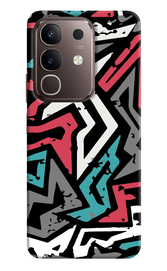 Geometric Graffiti Vivo Y31 Pro 5G Hard Case Back Cover by Casekaro