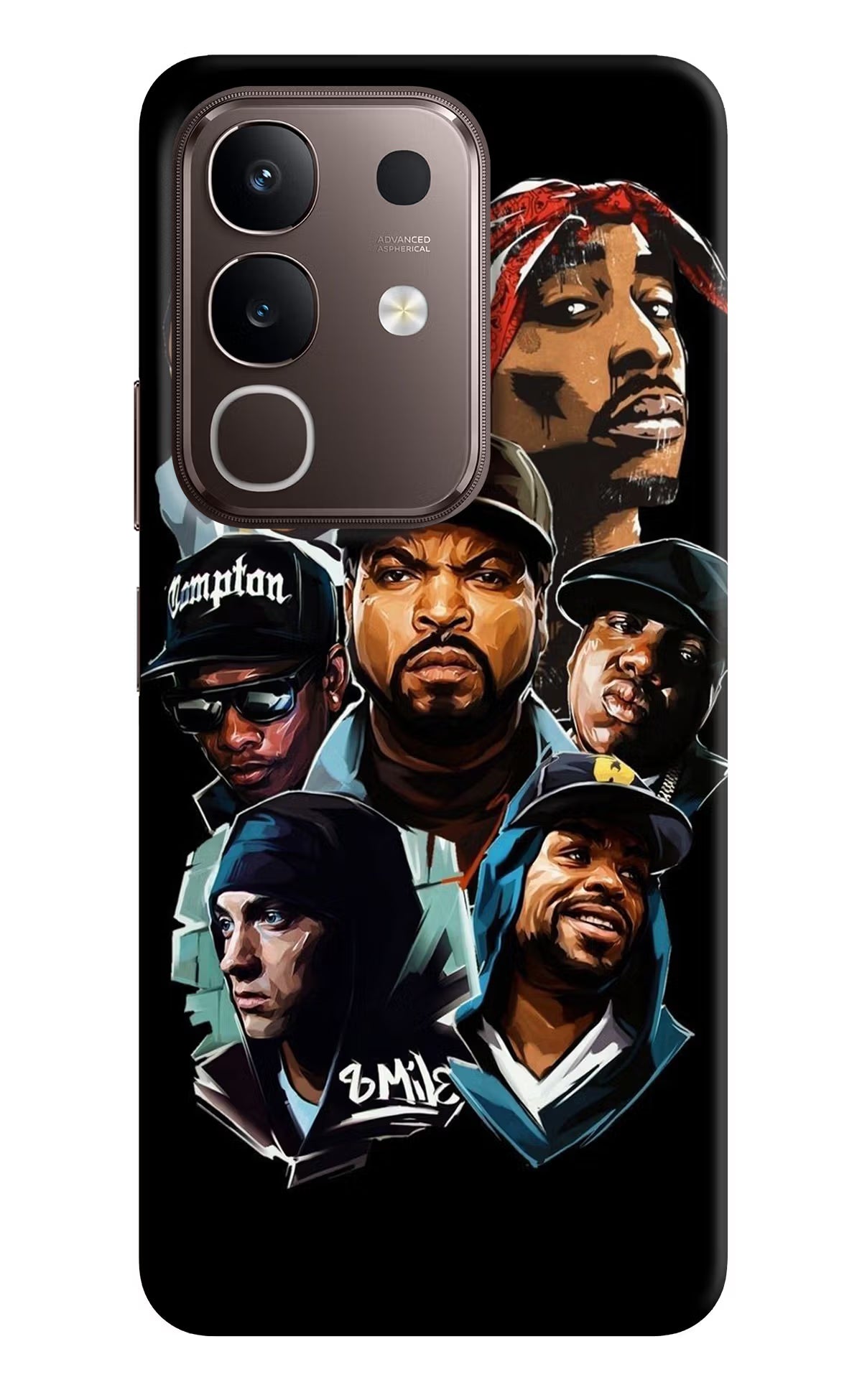 Rappers Vivo Y31 Pro 5G Hard Case Back Cover by Casekaro
