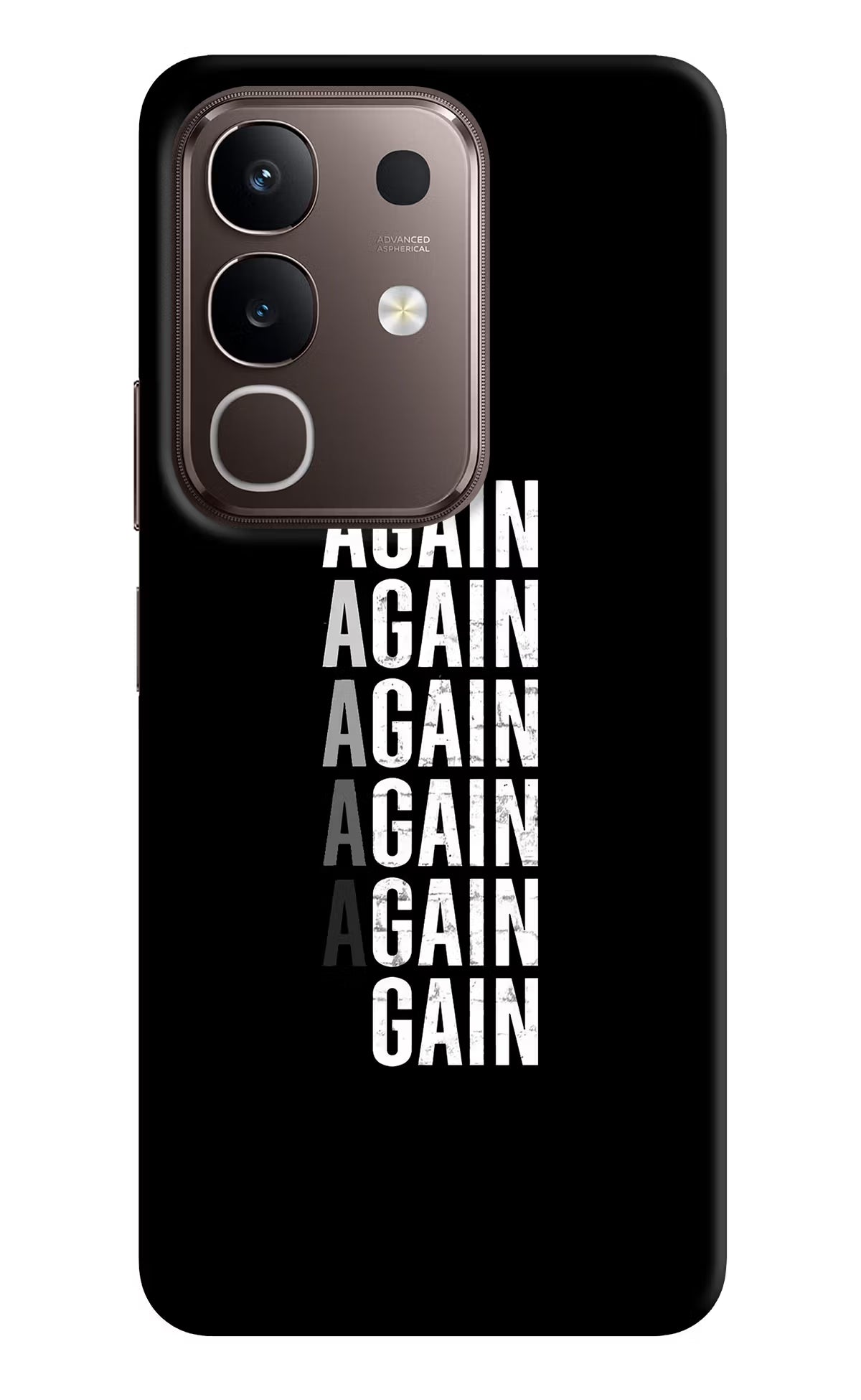 Again Again Gain Vivo Y31 Pro 5G Hard Case Back Cover by Casekaro
