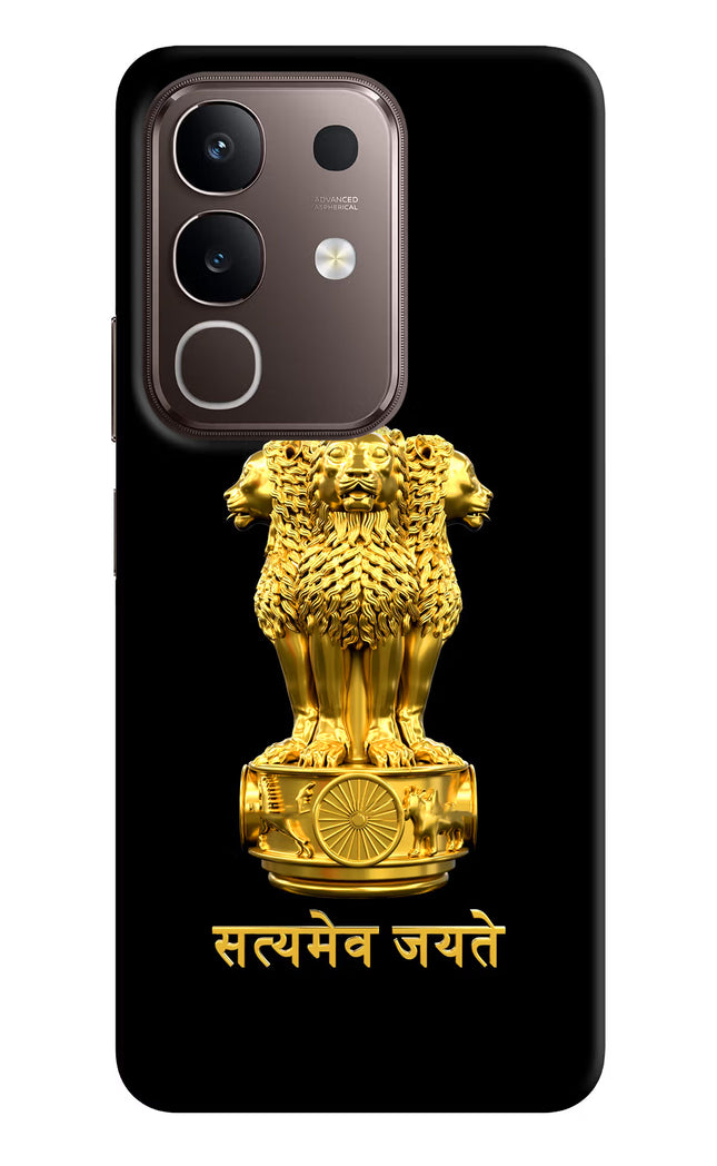 Satyamev Jayate Golden Vivo Y31 Pro 5G Hard Case Back Cover by Casekaro