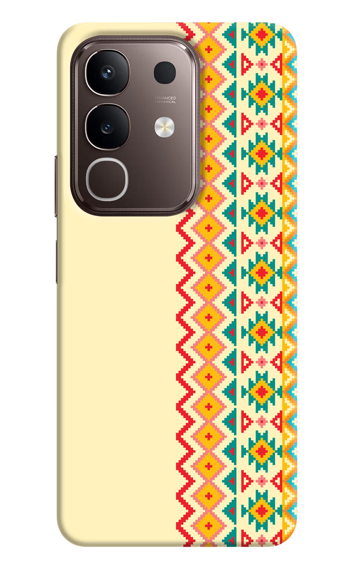 Ethnic Seamless Vivo Y31 Pro 5G Hard Case Back Cover by Casekaro