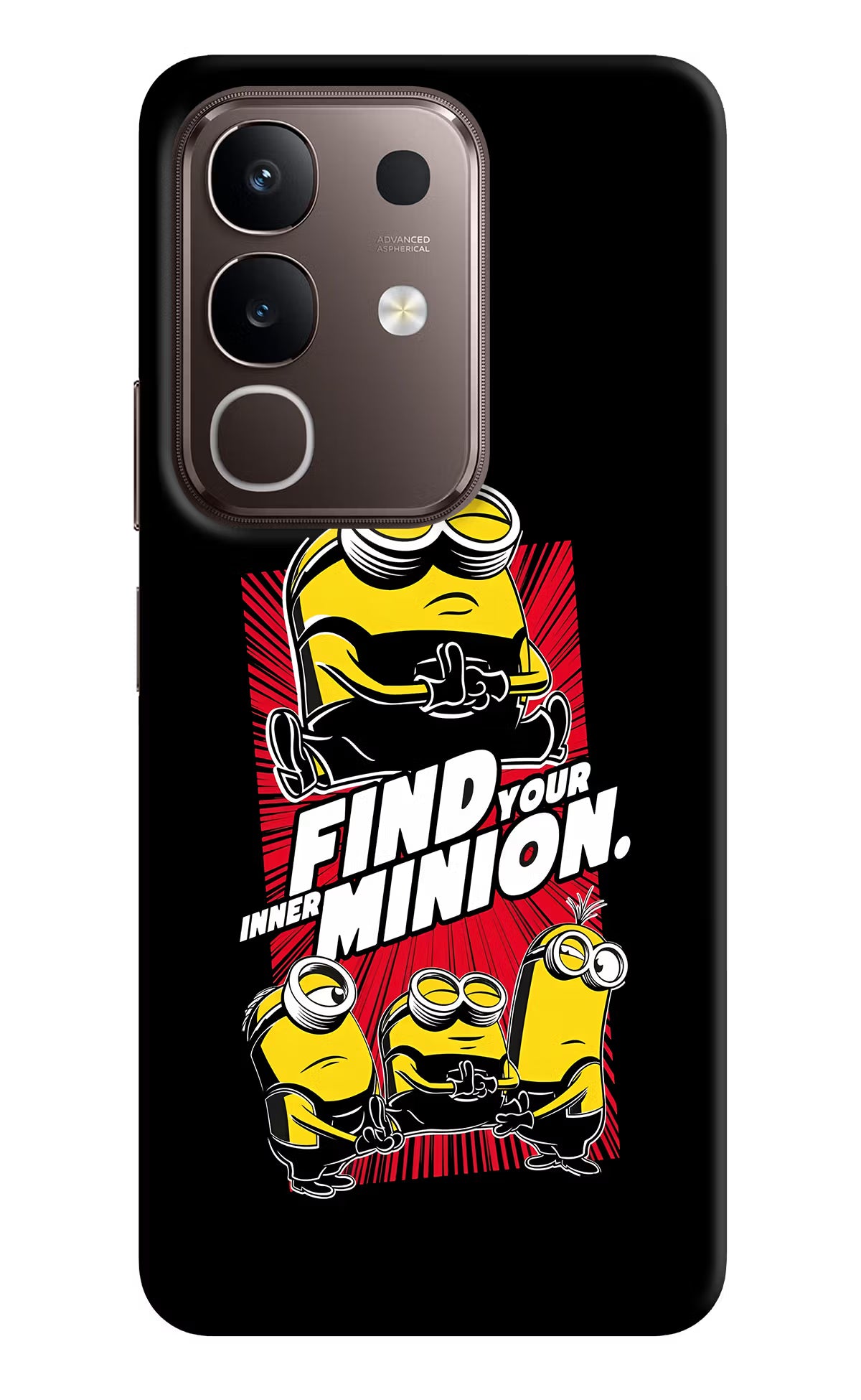 Find your inner Minion Vivo Y31 Pro 5G Hard Case Back Cover by Casekaro
