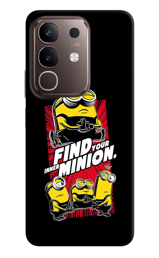 Find your inner Minion Vivo Y31 Pro 5G Hard Case Back Cover by Casekaro