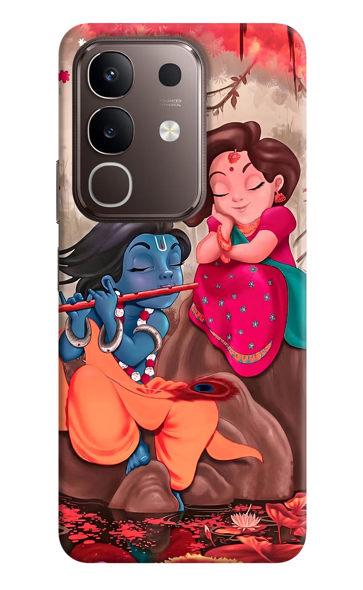 Radhe Krishna Vivo Y31 Pro 5G Hard Case Back Cover by Casekaro