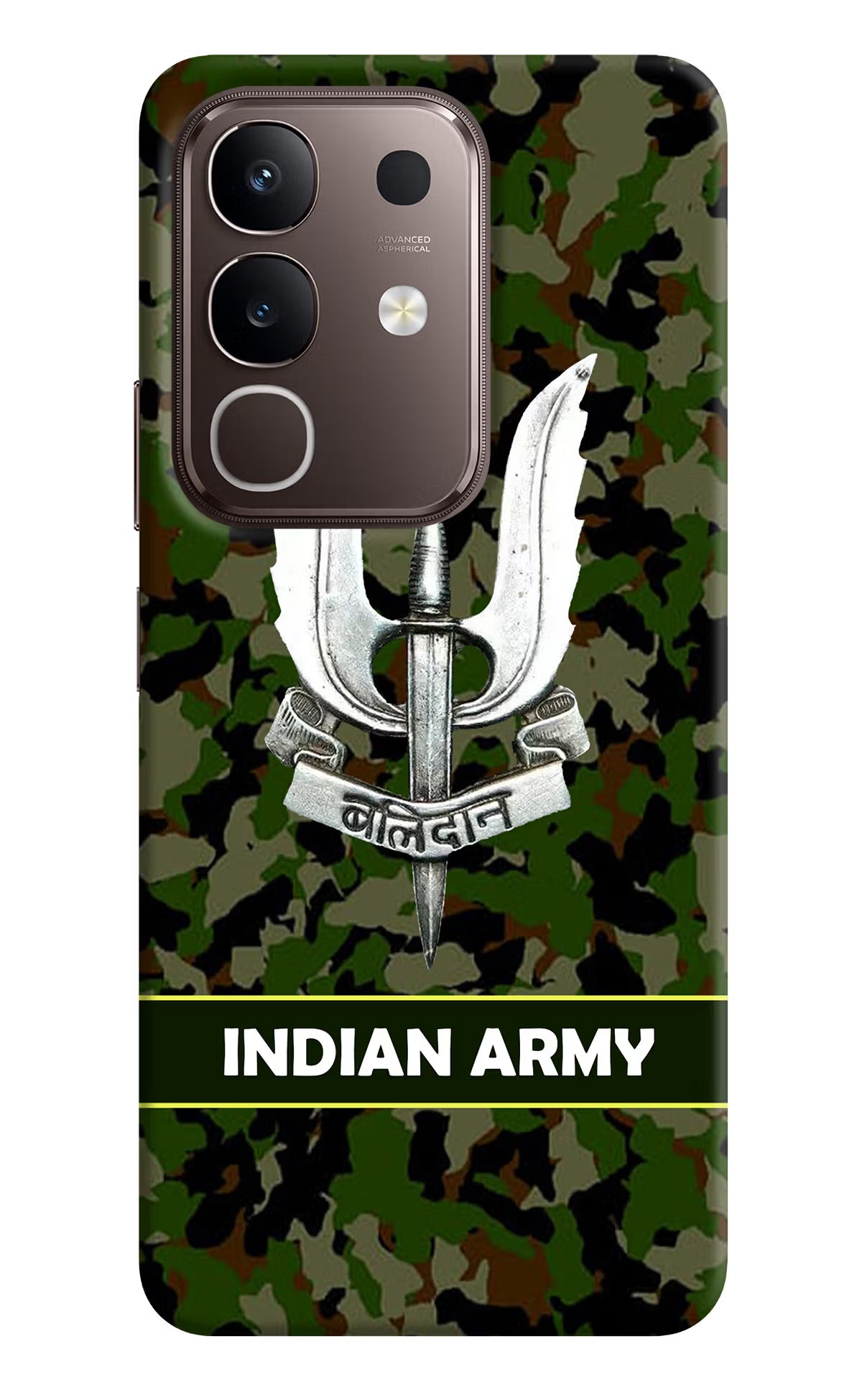 Balidan Indian Logo Vivo Y31 Pro 5G Hard Case Back Cover by Casekaro